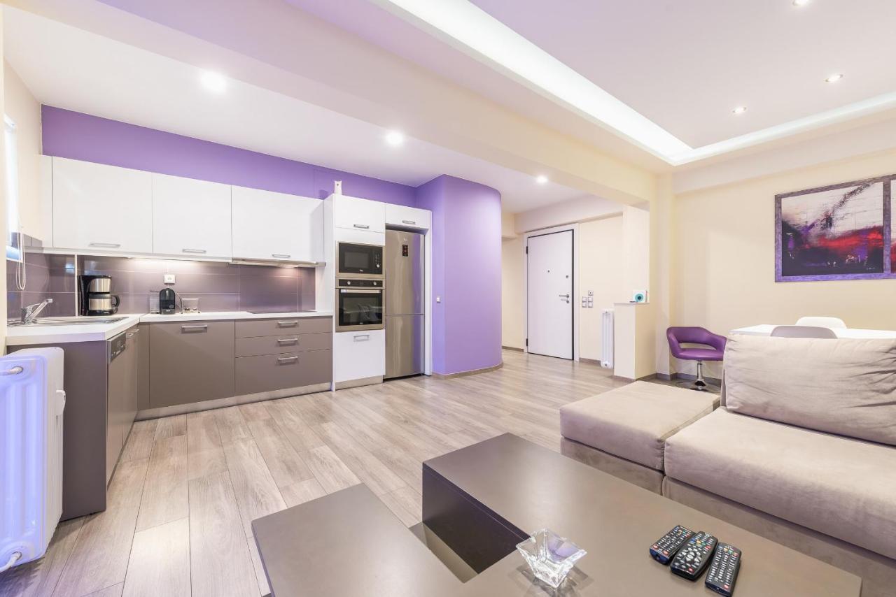 An Impressive 2 Bdr Apt In Glyfada Athena Bagian luar foto
